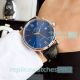 New Upgraded Copy IWC Schaffhausen Portofino Blue Dial Black Leather Strap Watch (3)_th.jpg